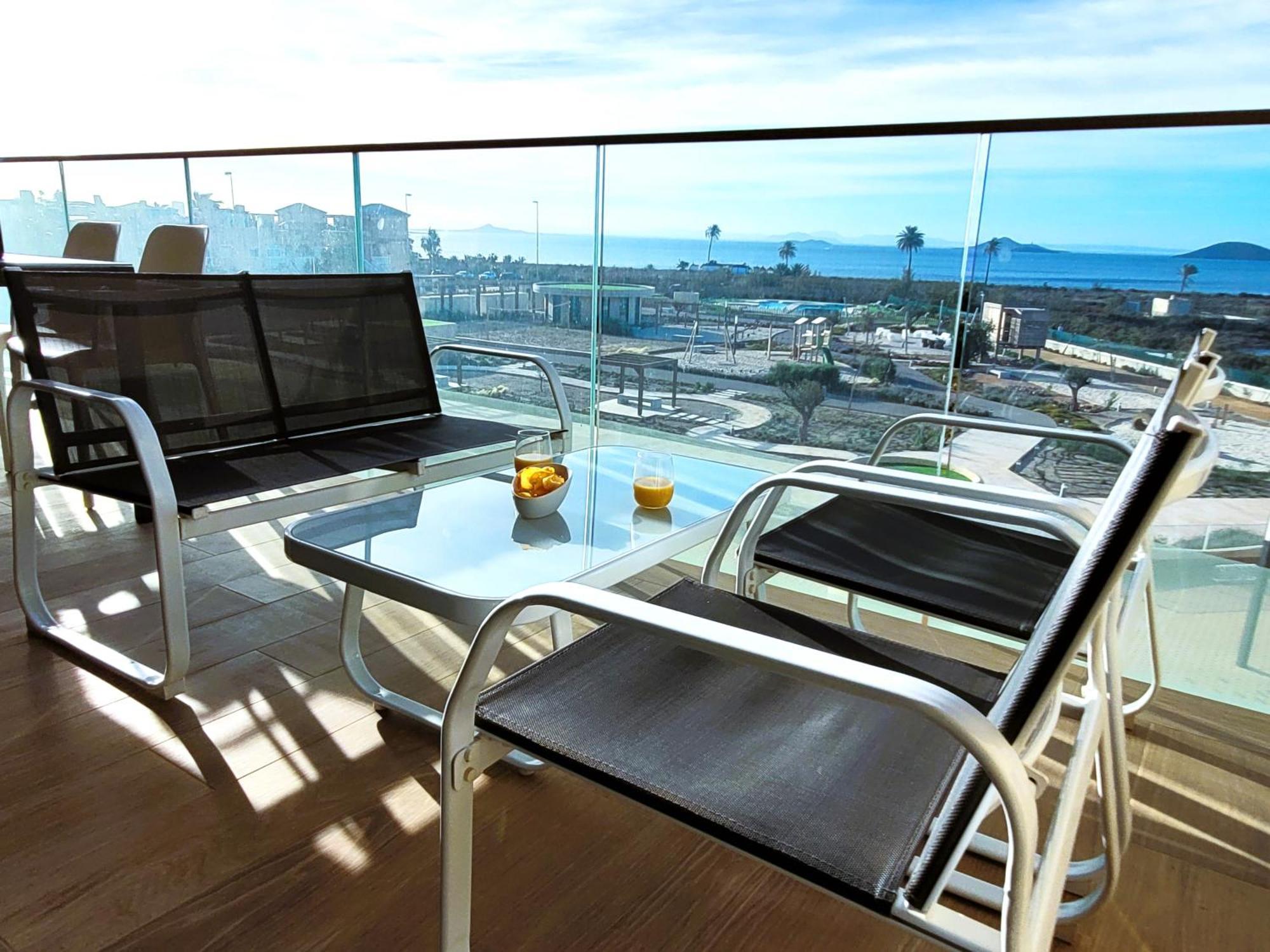 Los Flamencos Sea View Apartment 卡塔赫纳 外观 照片